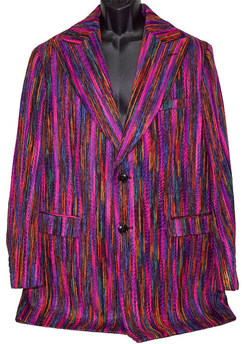Lanzino Coat # JK131 Purple