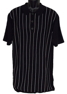 Lanzino Shirt # SP011 Black/Silver