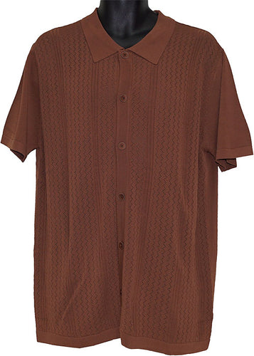Lanzino Shirt # SP027 Brown