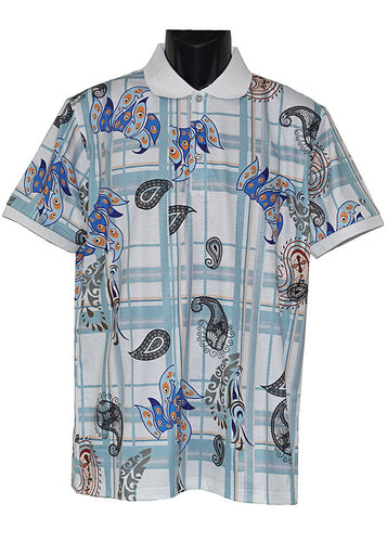 Lanzino Shirt # LP57 Aqua