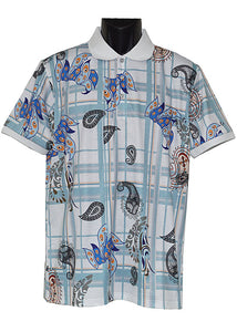 Lanzino Shirt # LP57 Aqua