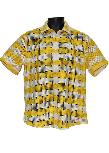 Lanzino Shirt # SSL076 Yellow
