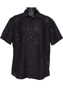 Load image into Gallery viewer, Lanzino Shirt # SSL094 Black - Alligator World
