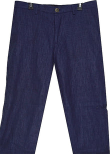 Load image into Gallery viewer, Lanzino Linen Shirt/Pants Set # SSL137 Navy
