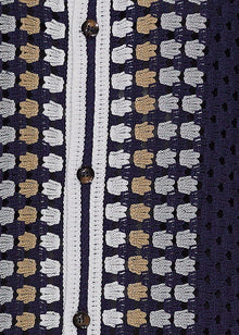 Load image into Gallery viewer, Lanzino Linen Shirt # SSL183 Navy
