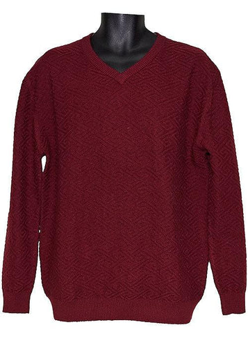 Lanzino Sweater # LP169 Burgundy