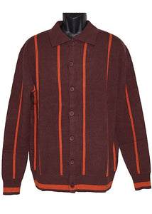 Lanzino Sweater # SW065 Brown