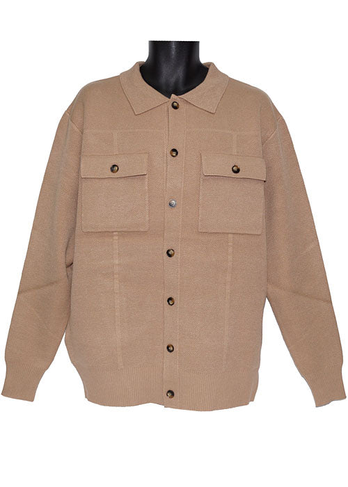 Lanzino Sweater/Jacket # SW077 Beige