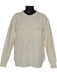 Lanzino Sweater/Jacket # LP87 Cream (White)
