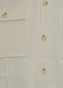 Lanzino Sweater/Jacket # SW077 Cream (White)