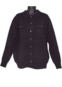 Load image into Gallery viewer, Lanzino Sweater/Jacket # SW078 Black
