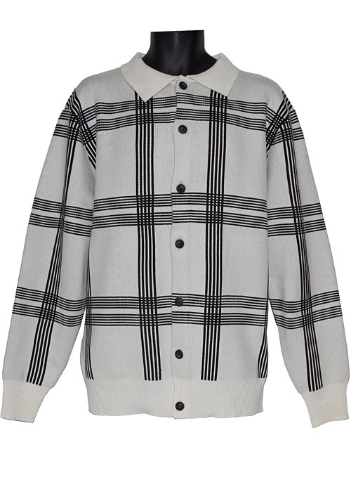 Lanzino Sweater/Jacket # SW080 White