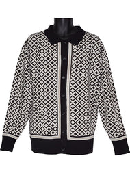 Lanzino Sweater/Jacket # SW097 Black