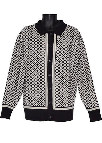 Lanzino Sweater/Jacket # SW097 Black