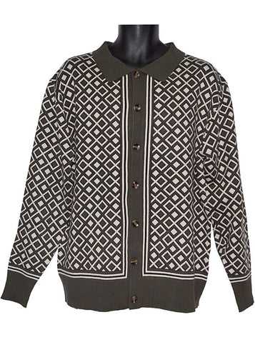 Lanzino Sweater/Jacket # SW097 Olive