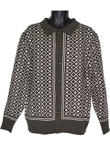 Lanzino Sweater/Jacket # SW097 Olive