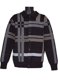 Lanzino Sweater/Jacket # SW105 Black