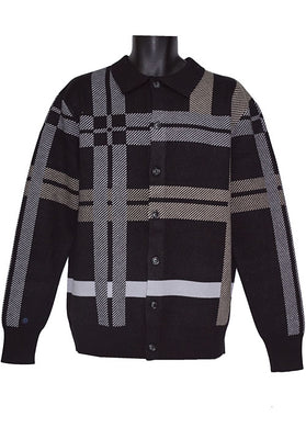 Lanzino Sweater/Jacket # SW105 Black
