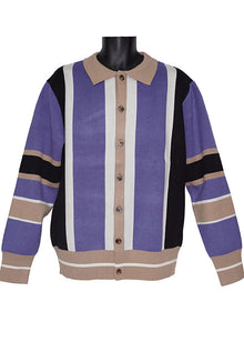 Load image into Gallery viewer, Lanzino Sweater/Jacket # SW119 Indigo Combo
