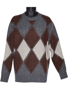 Load image into Gallery viewer, Lanzino Crewneck Sweater # SW149 Grey Combo
