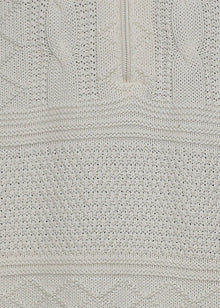 Load image into Gallery viewer, Lavane Zipper Sweater # 2646 Cream
