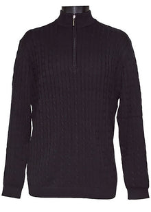 Load image into Gallery viewer, Lavane Zipper Sweater # 2652 Black
