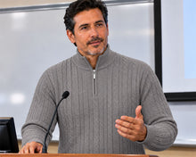 Load image into Gallery viewer, Lavane Zipper Sweater # 2652 Grey
