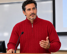 Load image into Gallery viewer, Lavane Zipper Sweater # 2652 Red
