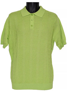 Load image into Gallery viewer, Lavane Polo Shirt # 2602 Lime
