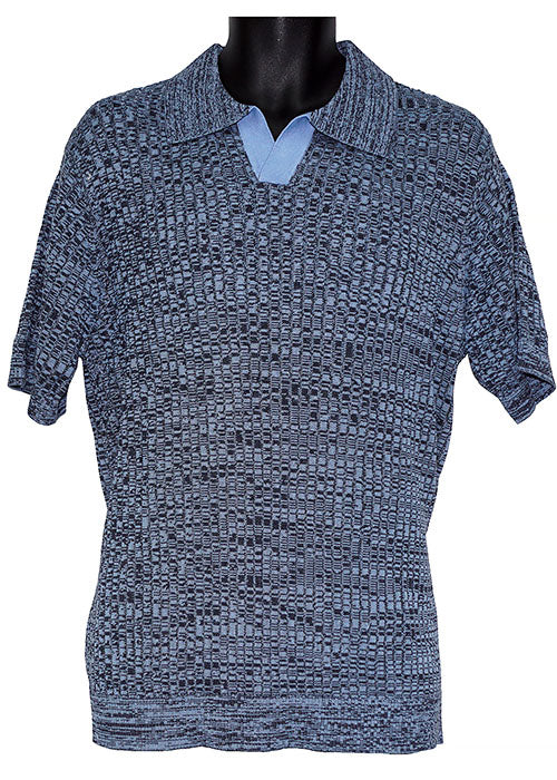 Lavane V-Neck Shirt # 2604 Blue