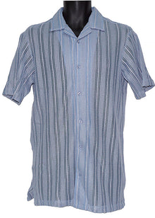 Load image into Gallery viewer, Lavane Button-Down Shirt # 2611 Blue
