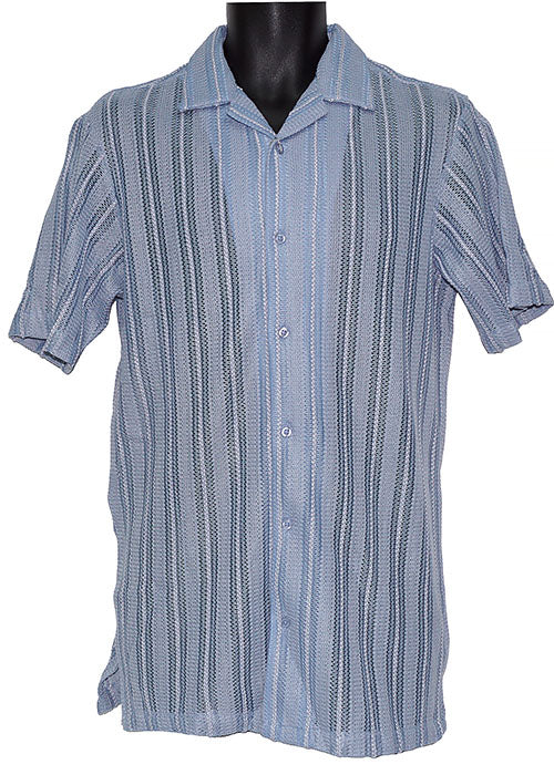 Lavane Button-Down Shirt # 2611 Blue