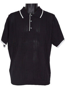 Load image into Gallery viewer, Lavane Polo Shirt # MS3 Black
