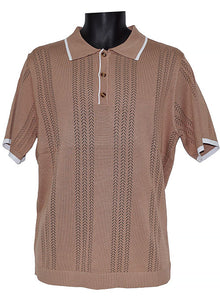 Load image into Gallery viewer, Lavane Polo Shirt # MS3 Khaki
