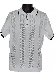 Load image into Gallery viewer, Lavane Polo Shirt # MS3 White
