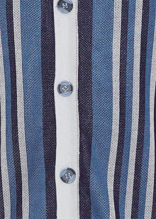 Load image into Gallery viewer, Lavane Button-Down Shirt # MS4 Blue
