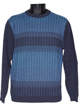 Load image into Gallery viewer, Lavane Crewneck Sweater # 2538 Blue
