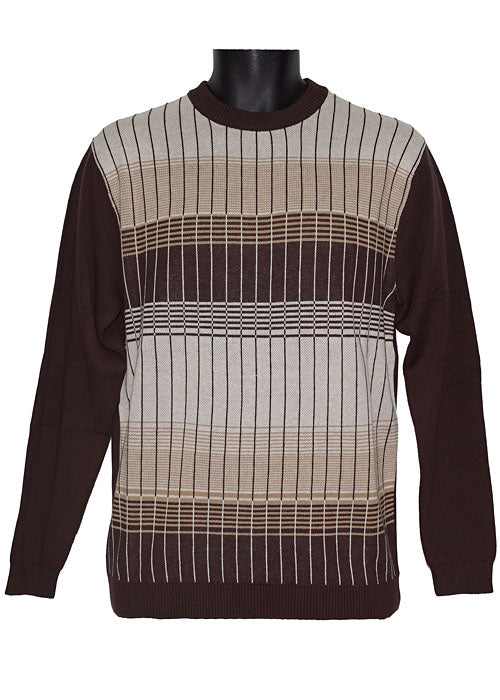 Lavane Crewneck Sweater # 2538 Brown