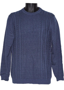 Load image into Gallery viewer, Lavane Crewneck Sweater # 2539 Blue

