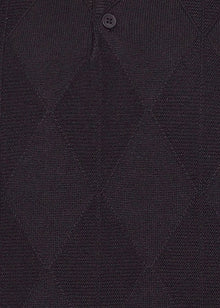 Load image into Gallery viewer, Lavane 3-Button Polo Sweater # 2535 Black
