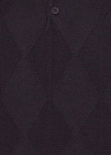 Load image into Gallery viewer, Lavane 3-Button Polo Sweater # 2535 Black
