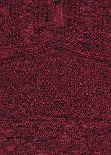 Load image into Gallery viewer, Lavane 3-Button Mockneck Sweater # 2546 Red
