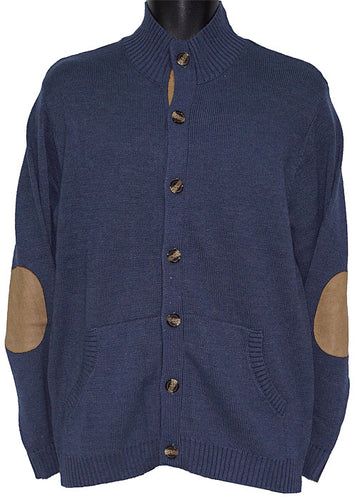Lavane Button-Down Sweater/Jacket # 2556 Blue