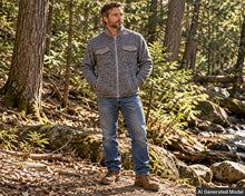 Load image into Gallery viewer, Lavane Waist Length Jacket # MS7 Grey
