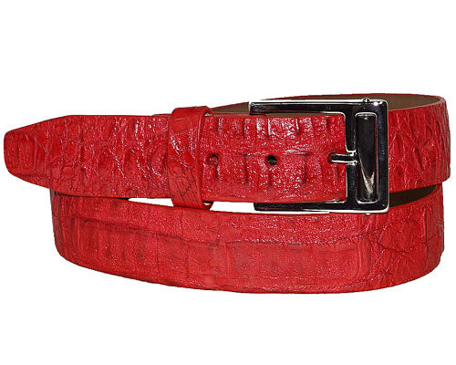 Marco di Milano Crocodile Belt # LB70 Red