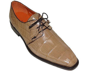 Mezlan Platinum Alligator Shoes  display picture 1