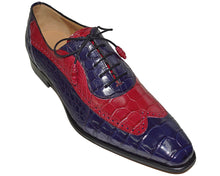 Load image into Gallery viewer, Mezlan Platinum Alligator Shoes 'Ferrara'

