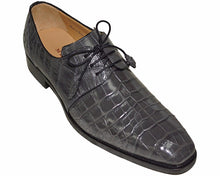 Load image into Gallery viewer, Mezlan Platinum Alligator Shoes 'Padua'
