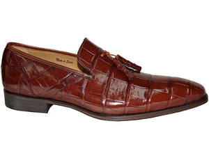 Mezlan Alligator Slip-On Shoes 'Stockholm'