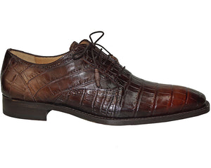 Mezlan Limited Edition Alligator Lace-Up Shoes 'Madrid'